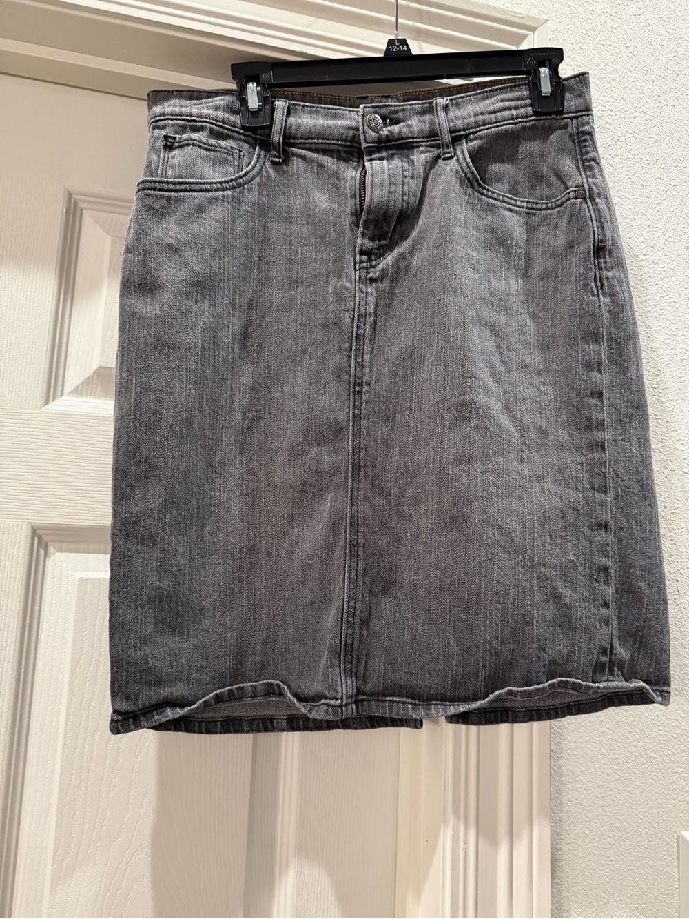 Old Navy Charcoal Denim Skirt